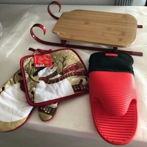 Godinger Gatherings Cheese Board Sleigh/Sled